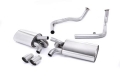 Catback výfuk Milltek Porsche Boxster 987 S 3.4 Gen2 (09-13) - verze bez rezonátorů - koncovky leštěné | High performance parts