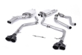Catback výfuk Milltek Audi S4 B8.5 3.0 TFSI (12-16) - závodní verze Race - koncovky černé | High performance parts