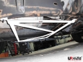 Rozpěrná tyč Ultra Racing Hummer H2 6.0 (03-09) - zadní spodní H výztuha | 