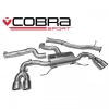 Catback výfuk Cobra Sport Audi S1 Quattro (14-) - verze bez rezonátoru | 