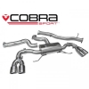 Catback výfuk Cobra Sport Audi S1 Quattro (14-) - verze bez rezonátoru |