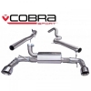 Catback výfuk Cobra Sport Fiat 500 Abarth 1.4 Turbo (08-) - verze bez rezonátoru | High performance parts