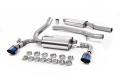 Catback výfuk Milltek Ford Focus Mk3 RS 2.3T EcoBoost 5-dv. Hatchback (16-) - verze s rezonátorem - koncovky titanové modré (homologace) | High performance parts