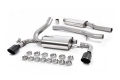 Catback výfuk Milltek Ford Focus Mk3 RS 2.3T EcoBoost 5-dv. Hatchback (16-) - verze s rezonátorem - koncovky černé (homologace) | High performance parts