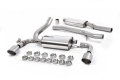Catback výfuk Milltek Ford Focus Mk3 RS 2.3T EcoBoost 5-dv. Hatchback (16-) - verze s rezonátorem - koncovky titanové (homologace) | High performance parts