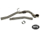 Downpipe s náhradou OPF/GPF a sportovním katalyzátorem MTC Motorsport VW Arteon vč. R 2.0 TSI 206kW 4x4 (17-)