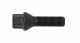 Kolový šroub s kuželovou dosedací plochou H&R M14x1,5x45 mm barva černá - 10ks