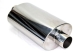 Koncový tlumič výfuku ProRacing MP12 - nerez - 57mm / 63,5mm - střed/střed
