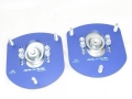 Zadní horní uložení tlumičů (Pillowball Top Mounts) Silver Project Subaru Impreza GD (01-07) | 