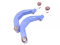 Rear Adjustable Camber Arms Silver Project VW Beetle 5C / Eos 1F / Jetta 1K |