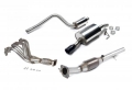 Kompletní výfuk Milltek Ford Fiesta Mk5 ST150 (05-08) - verze s rezonátorem - koncovka černá | 