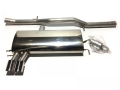 Catback výfuk Milltek VW Golf 4 4-Motion V6 (00-04) - verze bez rezonátoru |