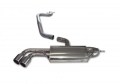 Catback výfuk Milltek Audi TT 8J 2.0 TFSI 2WD (06-11) - koncovka Twin Jet |
