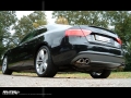 Catback výfuk Milltek Audi S5 B8 Coupe 4.2 FSI V8 Quattro manual/automat (07-11) - verze s klapkami - koncovky černé | 