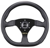 Volant Sparco L360 330mm - černý/černý - kůže | 