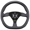 Volant Sparco Ring 330mm - černý/černý - kůže | 