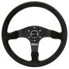 Volant Sparco R375 350mm - černý/černý - semiš | 