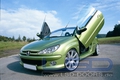 Vertikální otevírání dveří LSD Peugeot 206 CC typ 2* ... * (09/98-) |