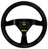 Volant Momo Modell 69 350mm - černý/černý - semiš | 