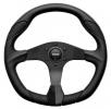 Volant Momo Quark 350mm - černý/černý - PU | 