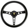 Volant Momo Prototipo 350mm - černý/černý - kůže | 
