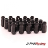 Kolové matice (štefty) Japan Racing JN1 závit M12 x 1.25 - černé (ocelové) |