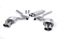 Catback výfuk Milltek Ford Mustang 5.0 V8 GT Fastback (15-18) - verze ValveSonic - koncovky titanové Quad (Roush) | 