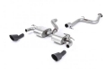 Catback výfuk Milltek Ford Focus Mk2 RS 2.5T 305PS (09-10) - verze bez rezonátoru - koncovky černé |