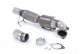Downpipe se sportovním katalyzátorem Milltek Ford Focus Mk3 RS 2.3T EcoBoost 5-dv. Hatchback (16-) - OEM výfuk | 