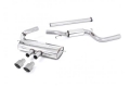 Catback výfuk Milltek Ford Focus Mk3 ST 2.0 EcoBoost 5-dv. hatchback (12-) - verze semi-resonated - koncovky titanové | 