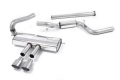 Catback výfuk Milltek Ford Focus Mk3 ST 2.0 EcoBoost kombi/sedan/limousine (12-) - verze semi-resonated - koncovky titanové | 