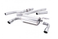 Catback výfuk Milltek BMW 4-Series F32 428i Coupe automat N20 (14-19) - verze bez rezonátoru - koncovky dual leštěné | 