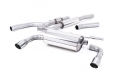 Catback výfuk Milltek BMW 4-Series F32 428i Coupe automat N20 (14-19) - verze s rezonátorem - koncovky dual leštěné | 
