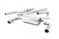 Catback výfuk Milltek BMW 4-Series F32 428i Coupe manual N20 (14-19) - verze bez rezonátoru - koncovky dual titanové | 
