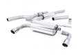 Catback výfuk Milltek BMW 4-Series F32 428i Coupe manual N20 (14-19) - verze s rezonátorem - koncovky dual leštěné | 