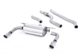 Catback výfuk Milltek BMW 3-Series F30 328i M Sport automat N20 (12-) - verze bez rezonátoru |
