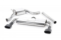 Catback výfuk Milltek Seat Leon 5F Cupra 280/290 2.0 TSI (14-) - verze s rezonátorem - koncovky černé Oval (homologace) | 