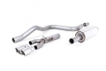 Catback výfuk Milltek Seat Leon 5F FR 1.4 TSI SC 5dv. (13-) - verze s rezonátorem - koncovky leštěné |