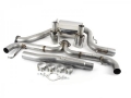 Catback výfuk Milltek VW Scirocco Mk3 GT 2.0TSi 200PS (08-) - R style - koncovky černé Oval |