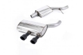Catback výfuk Milltek VW Golf 5 R32 3.2 V6 (05-09) - verze s rezonátorem - koncovka černá |