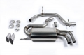 Catback výfuk Milltek VW Golf 5 GTi ED30 2.0 TFSI 230PS (06-09) - verze bez rezonátoru - koncovka titanová (homologace) | 