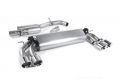 Catback výfuk Milltek VW Golf 7 R 2.0 TSI 300PS (14-16) - verze s rezonátorem - koncovky leštěné (homologace) | 