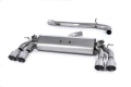 Catback výfuk Milltek VW Golf 7 R 2.0 TSI 300PS (14-16) - verze bez rezonátoru - koncovky titanové |