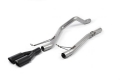 Catback výfuk Milltek VW Transporter T5 SWB 2.5 TDi 130/174PS (03-09) - verze bez rezonátoru - koncovka černá | 