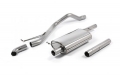 Catback výfuk Milltek VW Transporter T6 LWB 204PS 2.0 TSI 2WD (17-) - verze s rezonátorem - koncovka Discrete | 