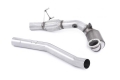 Downpipe se sportovním katalyzátorem Milltek Audi S1 8X 2.0 TFSI Quattro (14-) - OEM výfuk (homologace) | 