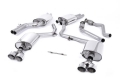 Catback výfuk Milltek Audi S5 B8.5 3.0 TFSI Coupe/Cabrio (11-) - verze s rezonátorem - koncovky leštěné | 