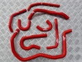 Silikonové hadice Roose Motosport Honda Integra DC2 Type-R B18 (94-01) - pomocné vedení |