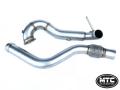 Downpipe s náhradou katalyzátoru MTC Motorsport Mercedes CLA-Klasse CLA45 AMG 2.0 Turbo (13-) |