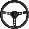 Volant Momo Prototipo Black Edition 350mm - černý/černý - kůže | 